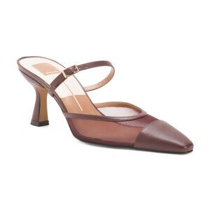 Dolce Vita Lloyd Heels (maroon / dark red leather & mesh)